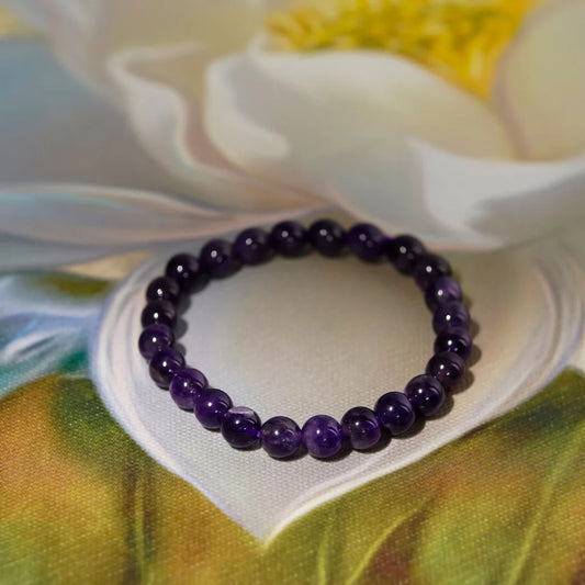 Natural Amethyst Bracelet – Elegance and Healing Energy