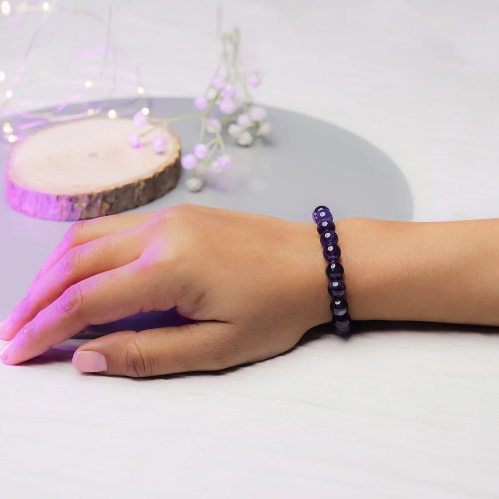 Natural Amethyst Bracelet – Elegance and Healing Energy