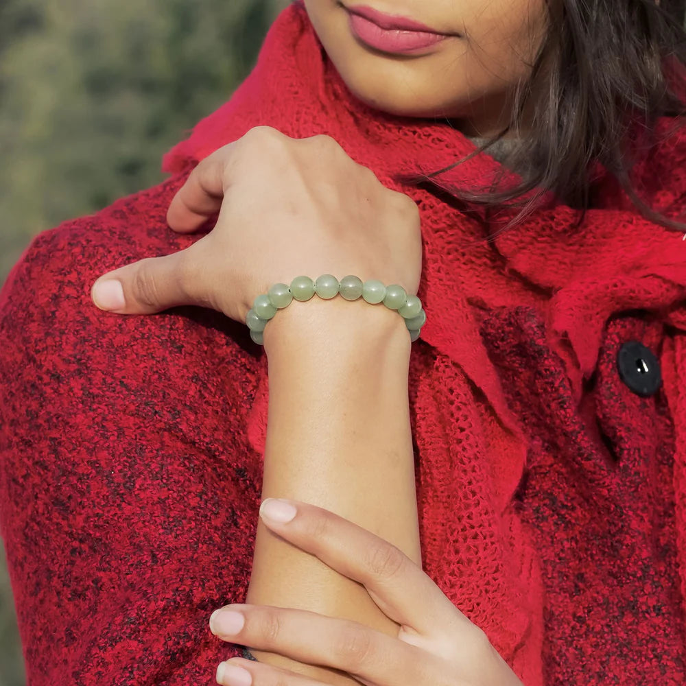 Green Aventurine Bracelet – Luck, Prosperity, and Wellness