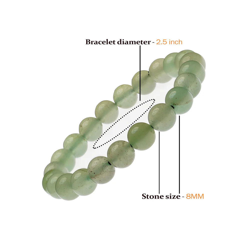 Green Aventurine Bracelet – Luck, Prosperity, and Wellness