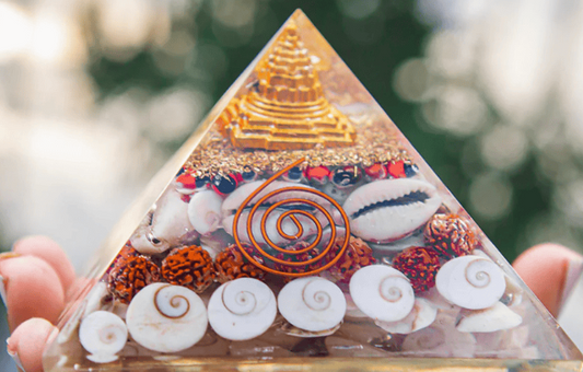 Dhan Laxmi Crystal Pyramid